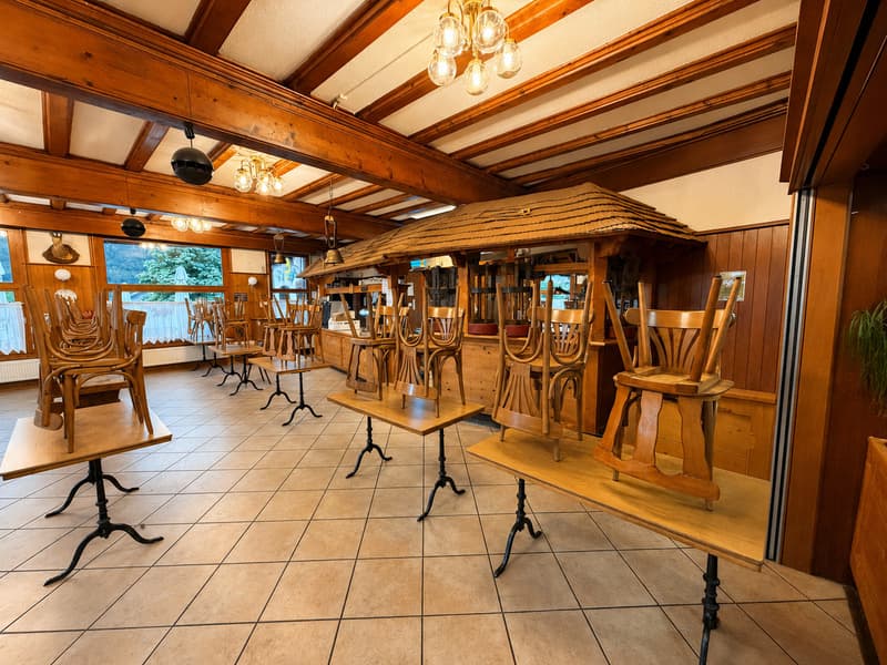 Magnifique restaurant au coeur de Château-d'OEx - Buffet de la Gare (4)