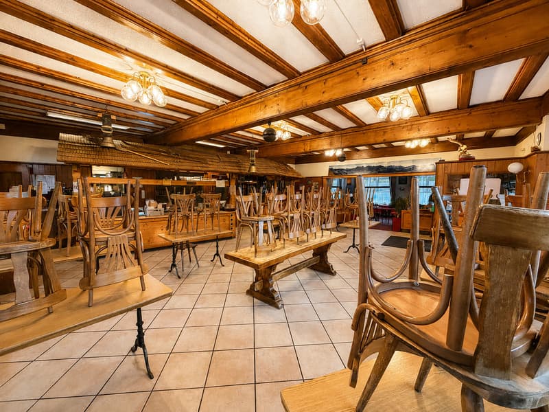 Magnifique restaurant au coeur de Château-d'OEx - Buffet de la Gare (3)