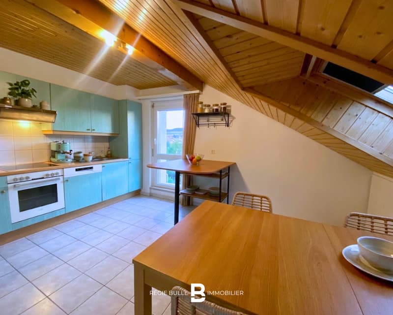 Vaulruz – Chamant appartement de 3.5 pièces à louer (3)