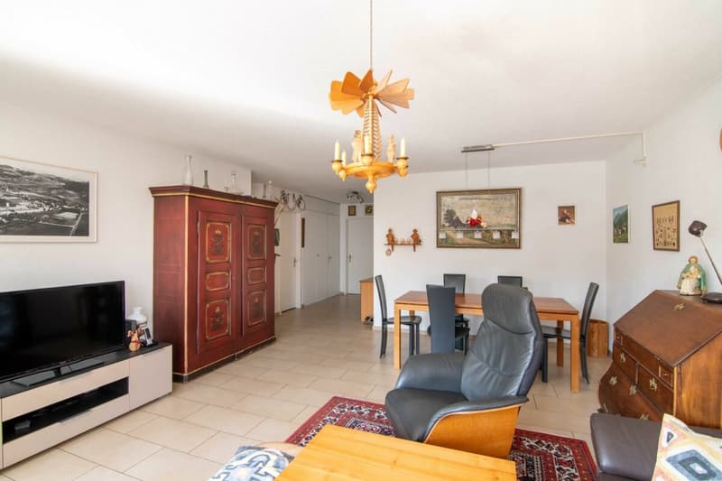 Nature et proximité de la ville - appartement 3,5 pièces bien entretenu avec jardin d'hiver, balcon & place de parking à Stettlen (6)