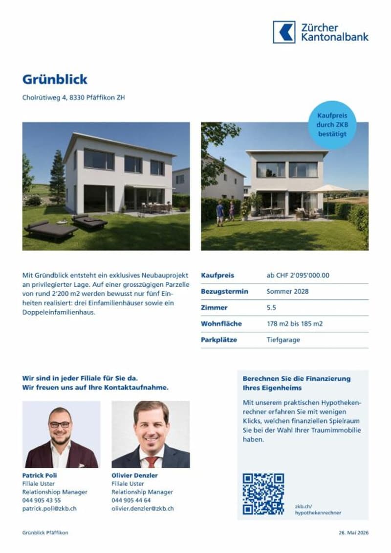 Neubau Grünblick Pfäffikon ZH - Haus 4 (8)