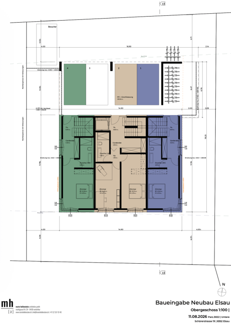 Elsau Casa Weitblick - Garten Eckhaus links (12)