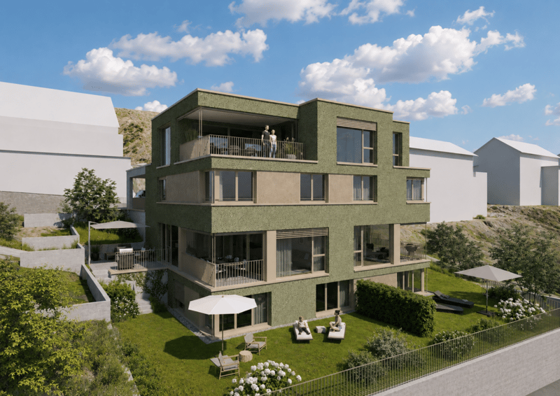 Elsau Casa Weitblick - Garten Eckhaus links (1)