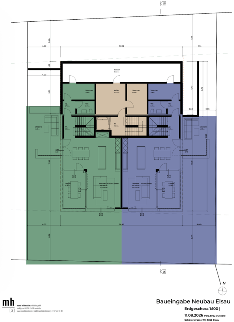 Elsau Casa Weitblick - Garten Eckhaus links (11)