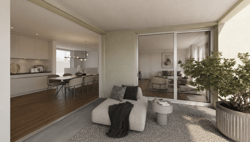 Nahe Winterthur: Elsau Casa Weitblick - Penthouse (6)