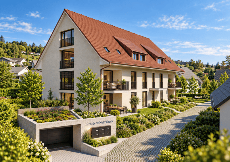Residenz Neftenbach 4.5 Zimmer Gartenwohnung - Whg 1 (1)