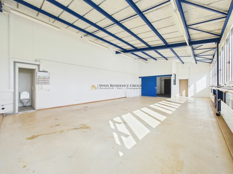 Espace commercial et de stockage moderne avec beaucoup de lumière du jour (5)