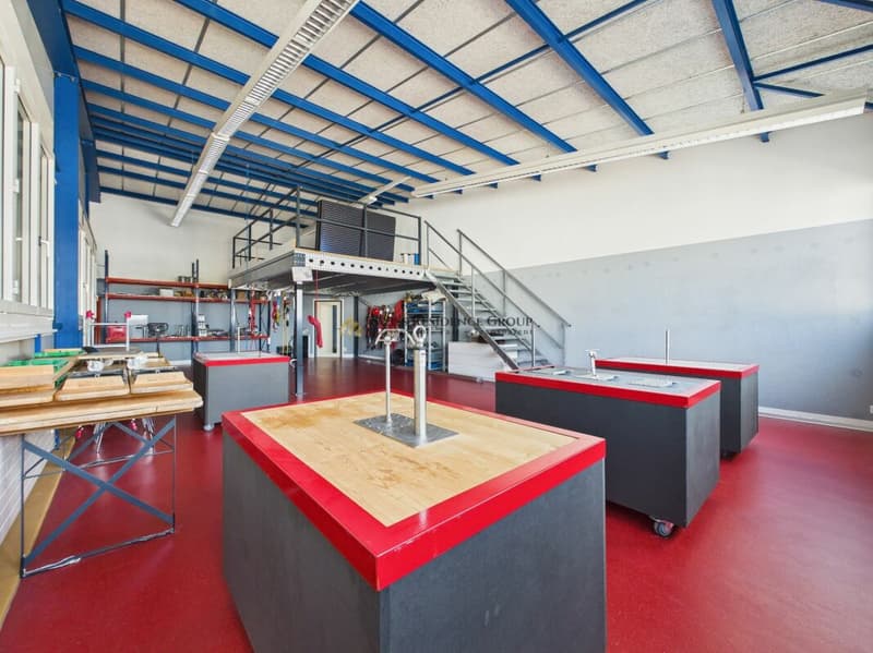 Espace commercial et de stockage moderne avec beaucoup de lumière du jour (13)