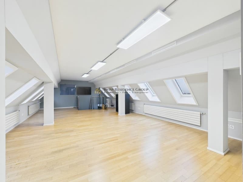 Zentrales Office über zwei Etagen - modern ausgestattet mit Blick über die Dächer der Stadt (3)