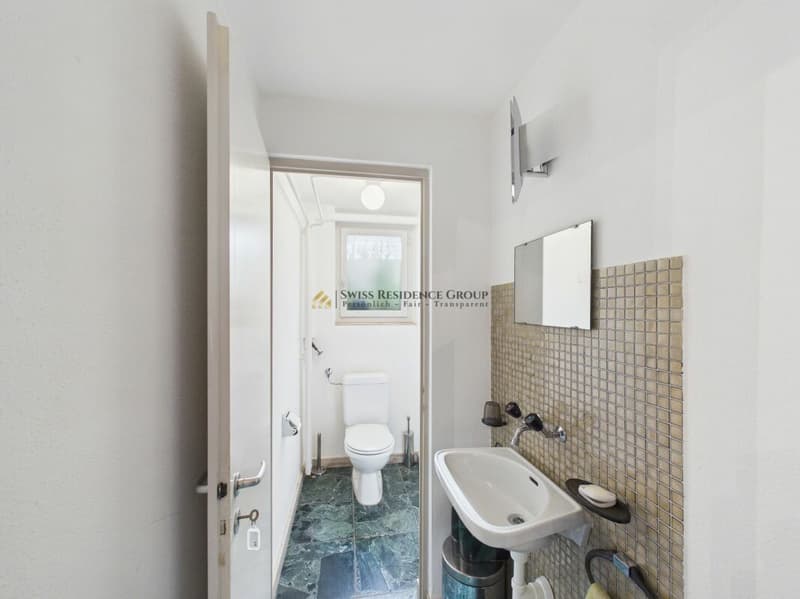 Ampia casa unifamiliare di 6 locali con idillio giardino e garage (10)