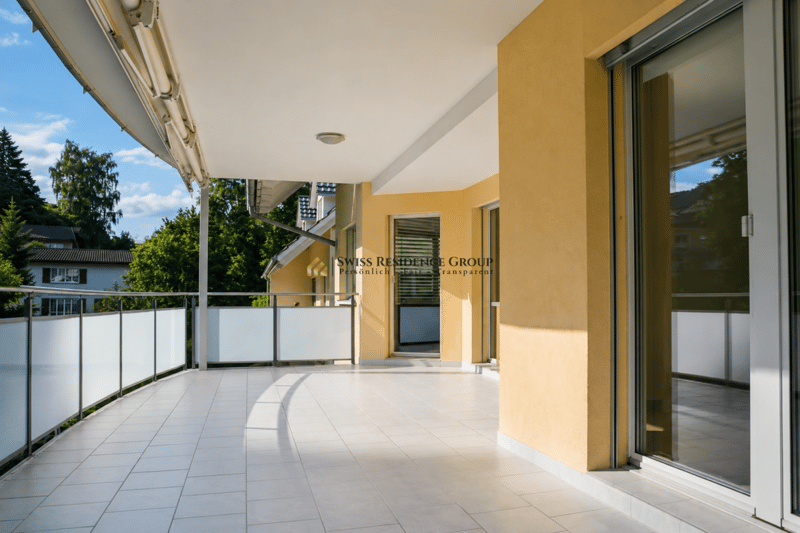 Idyllisch im Grünen wohnen mit Top-Anbindung nach Zürich - 4.5 Zimmer (1)