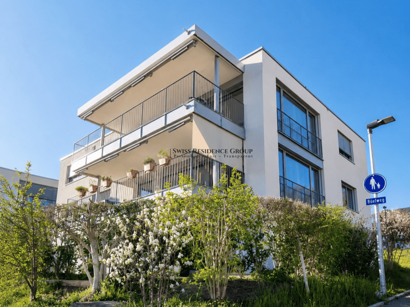 Modern property with views of the lake and mountains (2)