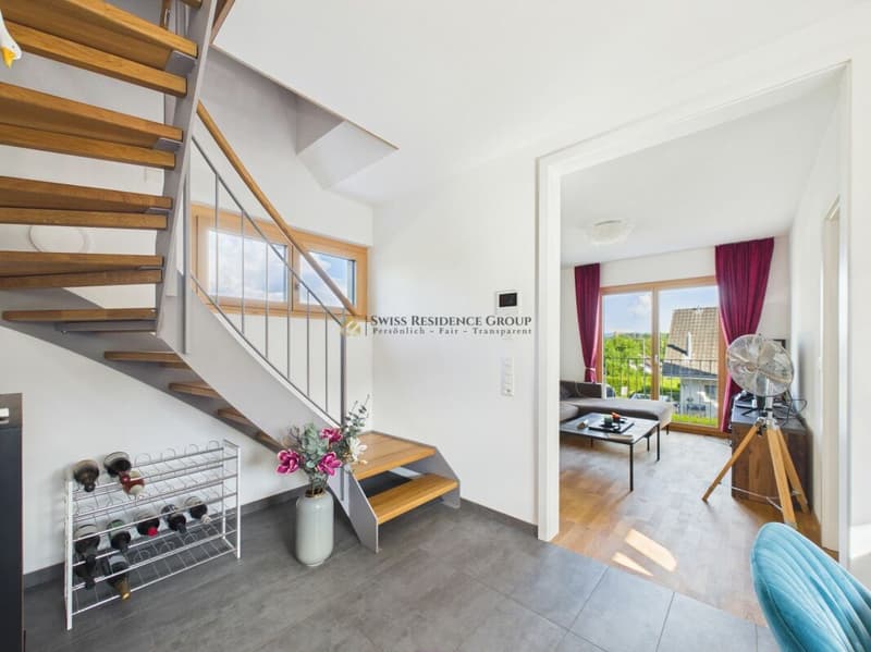 3.5-Zimmer Maisonette Attika-Wohnung mit sonnige 46m2 Dachterrasse (7)