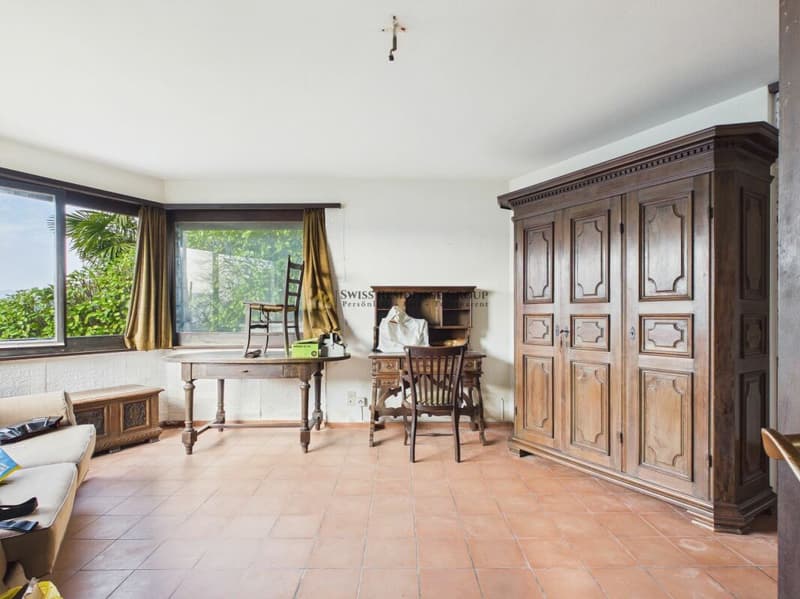 Vivere nel verde con bella vista da sogno ad Arogno (13)