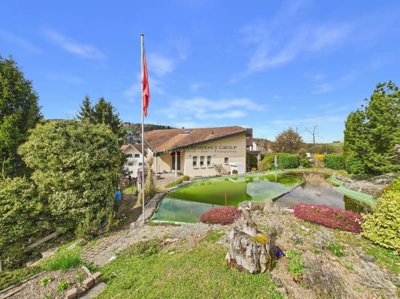 Einfamilienhaus mit grossem Grundstück & angrenzender Landwirtschaftsparzelle (2)