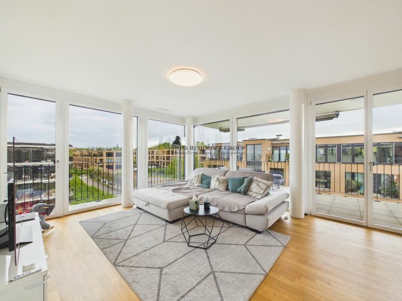 Ausblick auf Basel - Möblierte Weitblick-Wohnung (5)