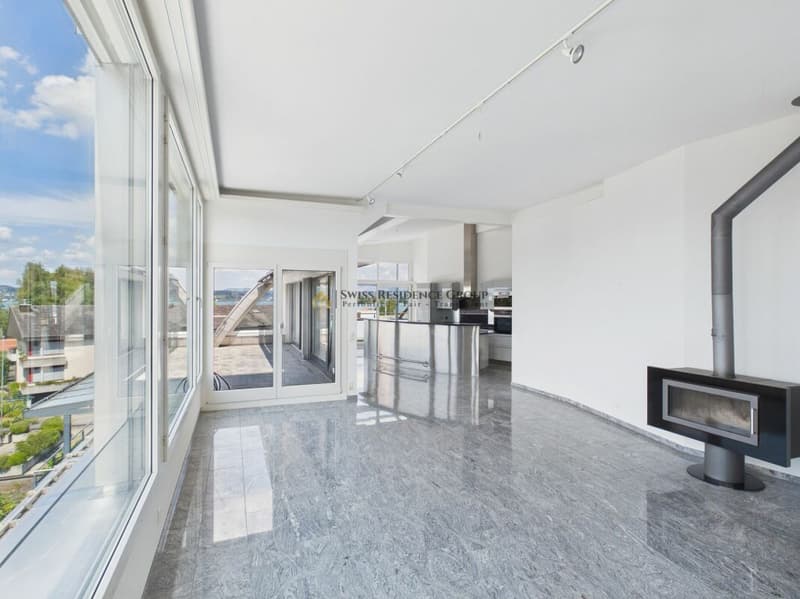 Exklusiv mit traumhafter Seesicht - privater Dachterrasse - Wellness-Oase (15)