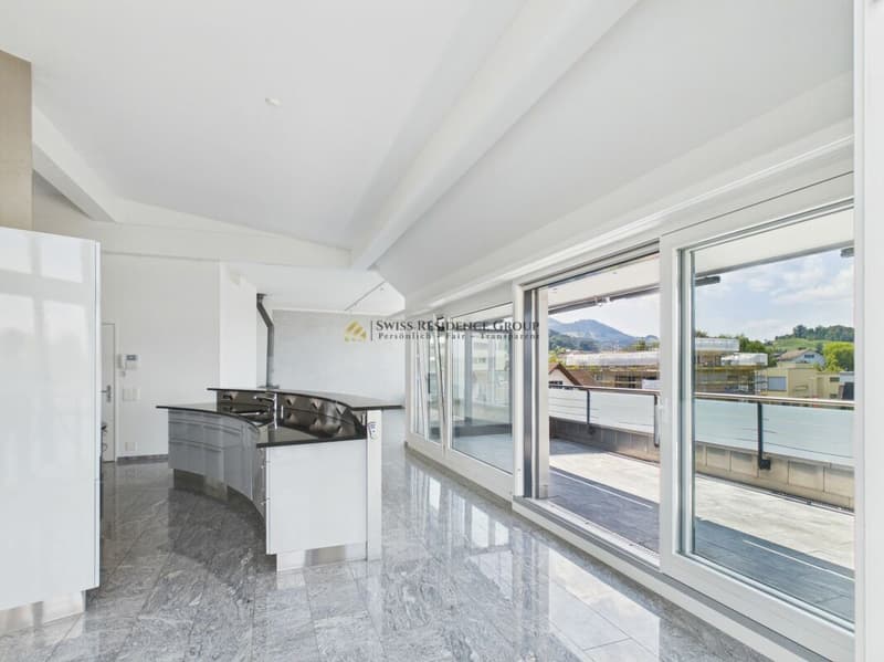 Exklusiv mit traumhafter Seesicht - privater Dachterrasse - Wellness-Oase (5)