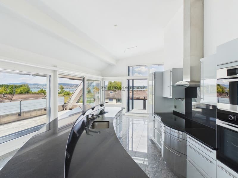 Exklusiv mit traumhafter Seesicht - privater Dachterrasse - Wellness-Oase (3)