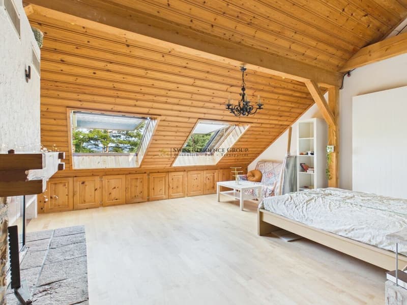 Traumhaftes Wohnen am Fusse des Üetlibergs - Stilvolles 6.5-Zimmer-Doppelhaus (14)