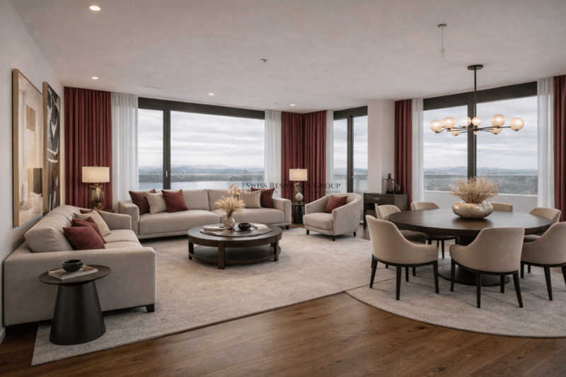 Exklusive 5.5-Zimmer-Wohnung im 33 Obergeschossdes Towers Three Point (5)