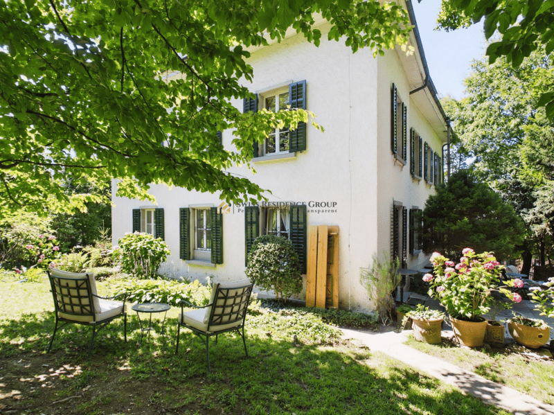 Altbau-Charme trifft auf modernen Luxus - Einzigartige 4.5-Zimmer-Wohnung mit Garten & Cheminée in 8008 Zürich (1)