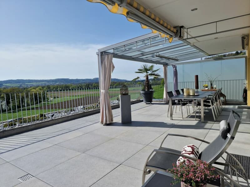 Terrassenhaus mit Panoramaaussicht, Wellnessbereich und höchster Privatsphäre (2)