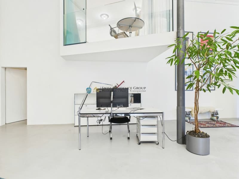 Aussergewöhnliches Designloft mit historischem Charme und privatem Garten (17)