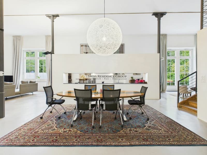 Aussergewöhnliches Designloft mit historischem Charme und privatem Garten (15)