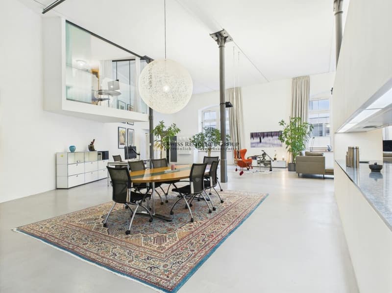 Aussergewöhnliches Designloft mit historischem Charme und privatem Garten (11)