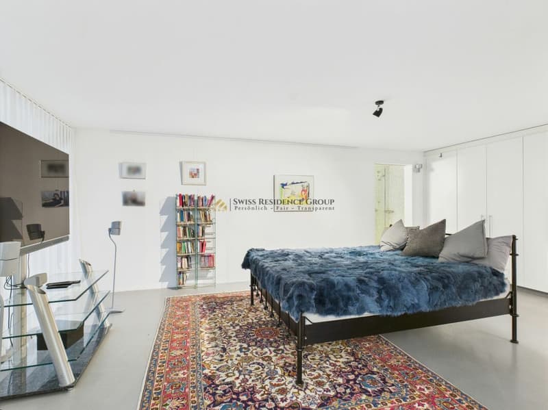 Aussergewöhnliches Designloft mit historischem Charme und privatem Garten (8)