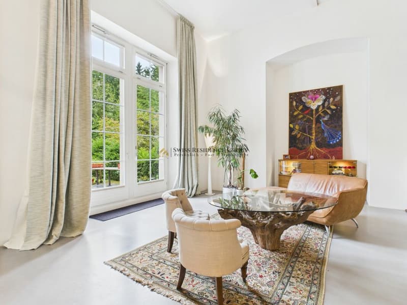 Aussergewöhnliches Designloft mit historischem Charme und privatem Garten (13)
