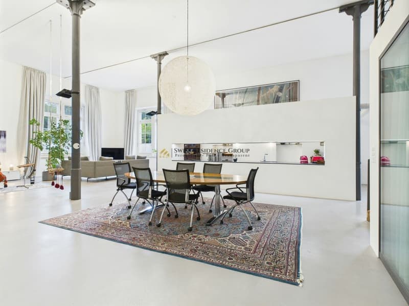 Aussergewöhnliches Designloft mit historischem Charme und privatem Garten (16)