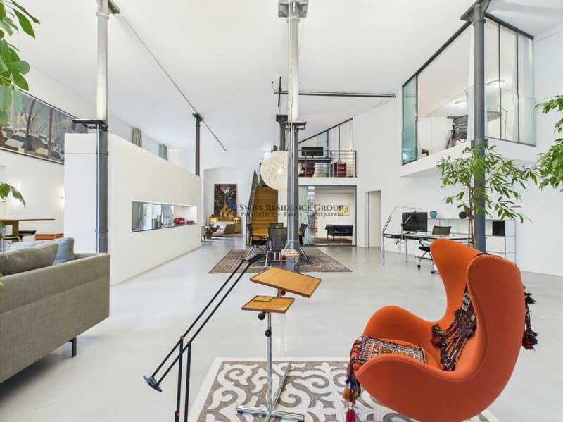Aussergewöhnliches Designloft mit historischem Charme und privatem Garten (22)