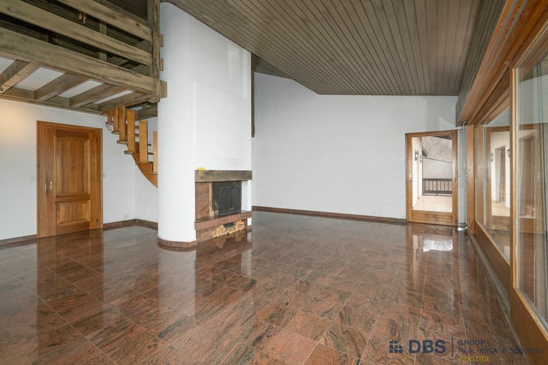 Spacieux attique-duplex de 230 m² avec cheminée et garage (2)