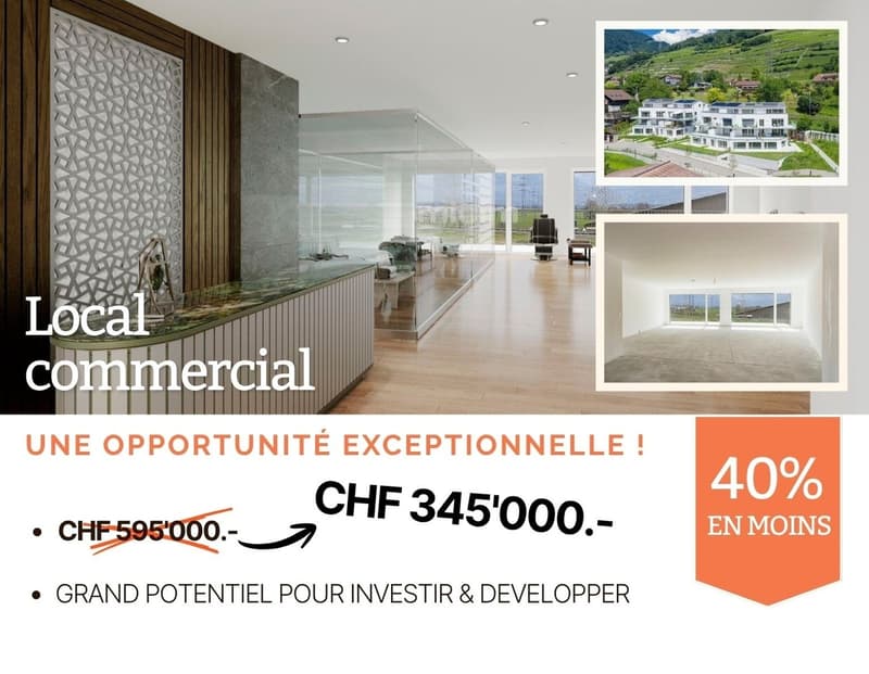 NEUF ! SURFACE COMMERCIALE DE 117m² AVEC TERRASSE-JARDIN (1)