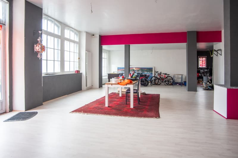 Bâtisse rénovée avec grand espace indépendant (10)