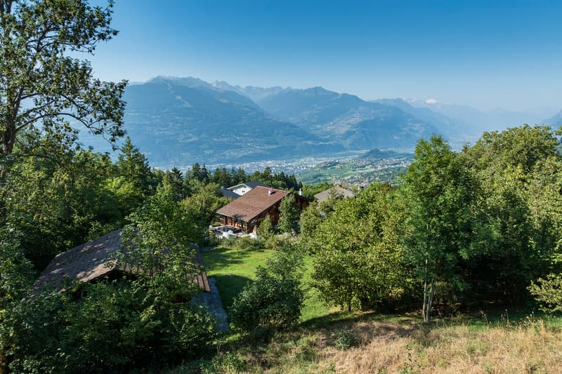 VOTRE CHALET A CONSTRUIRE A 15 MINUTES DE SION SUR LES HAUTEURS ! (6)