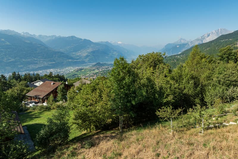 VOTRE CHALET A CONSTRUIRE A 15 MINUTES DE SION SUR LES HAUTEURS ! (5)