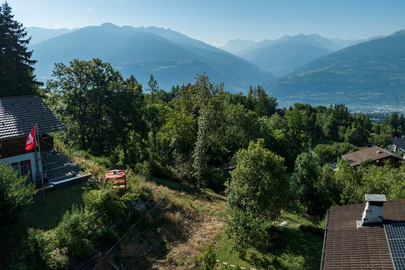 VOTRE CHALET A CONSTRUIRE A 15 MINUTES DE SION SUR LES HAUTEURS ! (2)