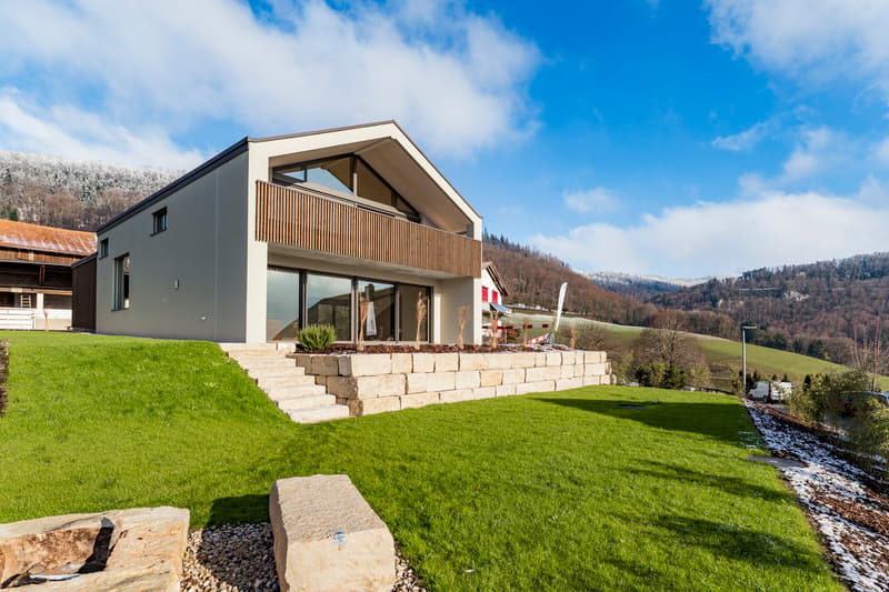 Elégance absolue et cadre bucolique pour cette villa neuve (2)