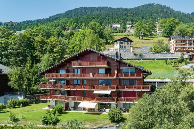 Magnifique 2.5 pièces au rez-jardin avec terrasse et vue splendide ! (13)