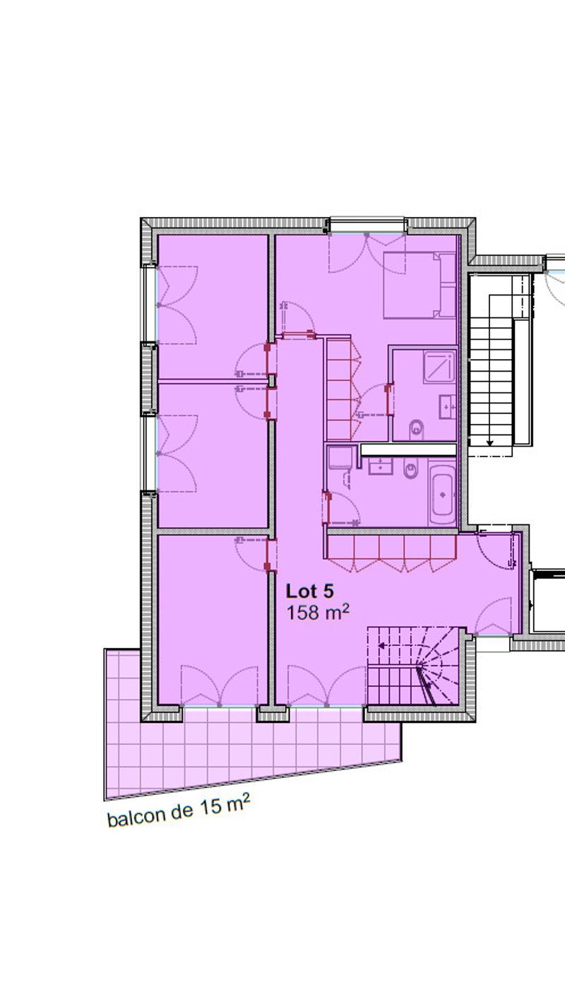 DUPLEX 5.5P EN ATTIQUE - BIEN "SIGNATURE" DE LA PPE - LOT 5 (11)