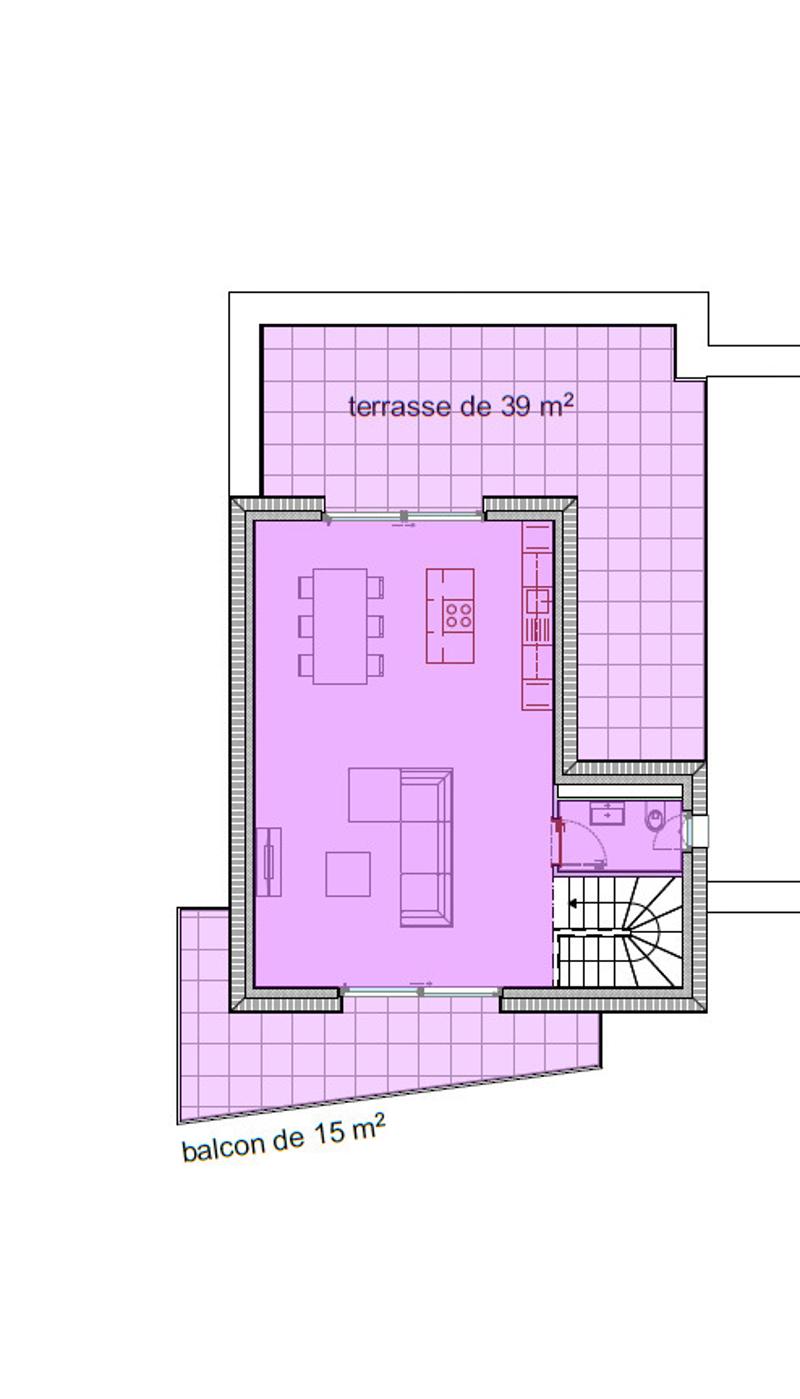 DUPLEX 5.5P EN ATTIQUE - BIEN "SIGNATURE" DE LA PPE - LOT 5 (12)
