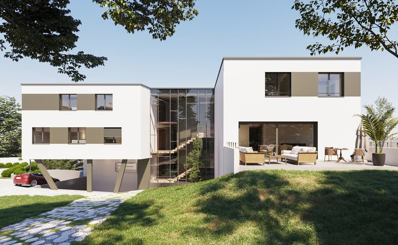 Beauregard : Appartement 3.5 pces avec grand balcon (4)