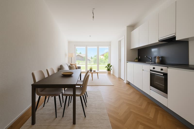 APPARTEMENT DE 2.5 PIÈCES AVEC TERRASSE-JARDIN (2)