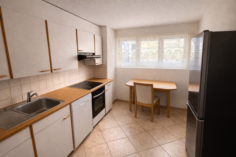 APPARTEMENT DE 3.5 PCES AU 1ER ETAGE AVEC GARAGE BOX ET PLACE EXT. (8)