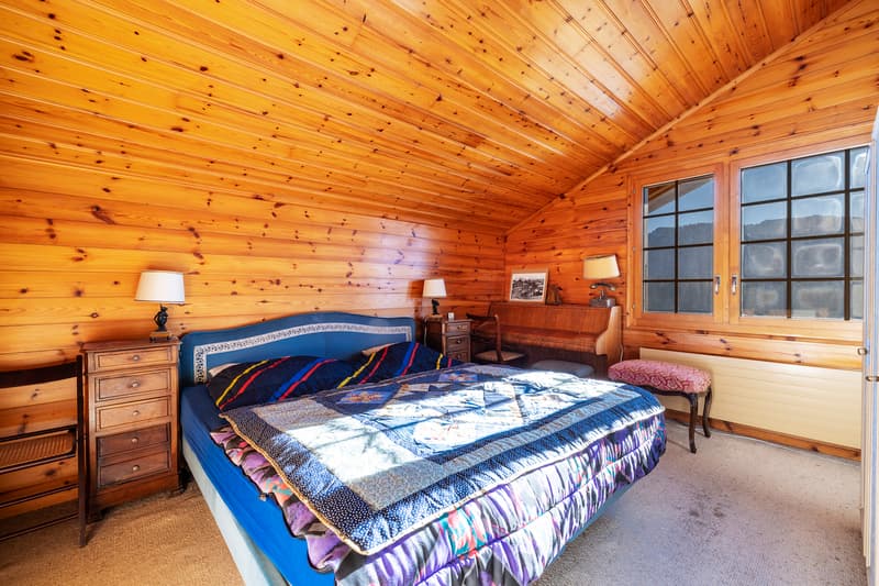 Charmant appartement style chalet avec cheminée au centre du village ! (8)