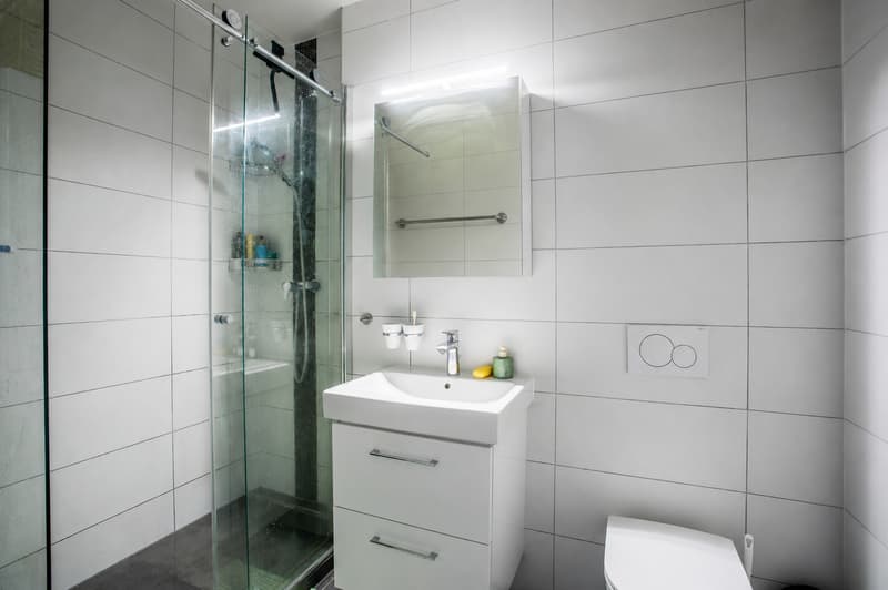 Spacieux et agréable 3,5 pièces en duplex avec balcon à Gland (8)