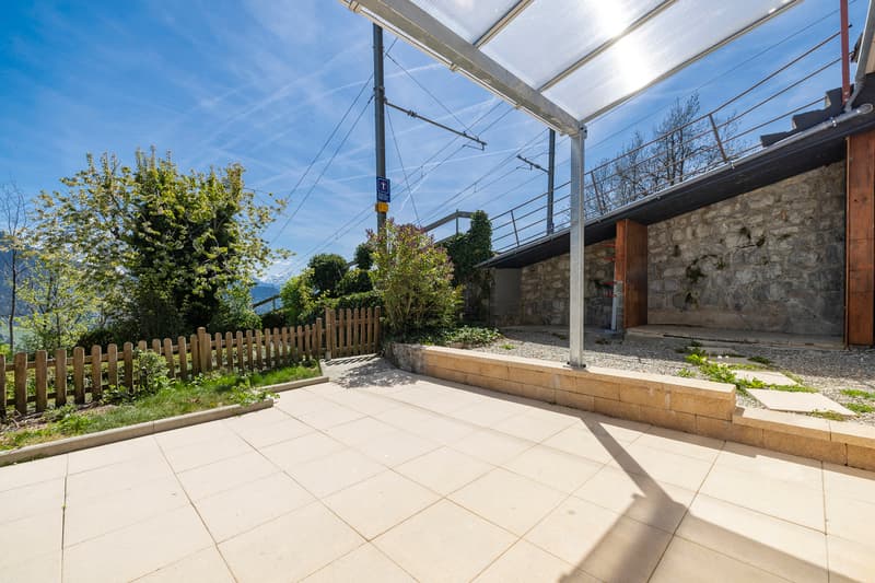 Le Roselier - 3.5 pièces rénové avec terrasse plein sud, à côté de la gare (10)
